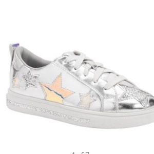 Star sequin sneakers